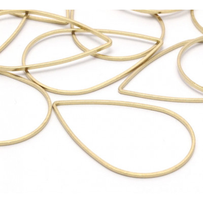 Support Goutte Laiton 38x25mm (x1) Support Goutte Laiton 38x25mm (x1)