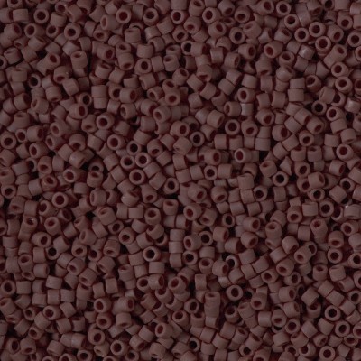 DB1910 Delicas 11/0 Opaque Mt Dk Chocolat (x 5gr)  