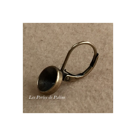 Boucle Dormeuse SS39 8mm Bronze (X2)