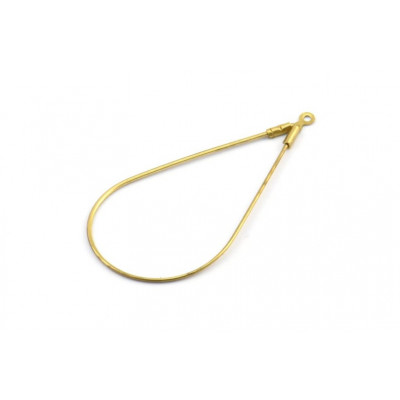 Support Goutte Laiton 44x23x0,8mm (x1) Support Goutte Laiton 44x23x0,8mm (x1)