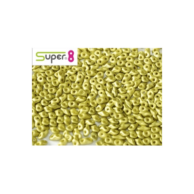Perles Super 8® Albatre Lime 29482 2,2x4,7mm (x5gr)
