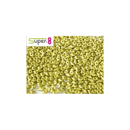Perles Super 8® Albatre Lime 29482 2,2x4,7mm (x5gr)
