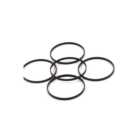 Support Rond Noir 30X1mm (x1)