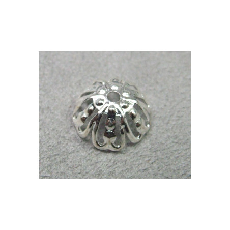 Coupelle filigrée ronde 13X7mm(x1)
