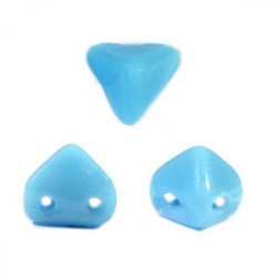Perles en verre Super-Khéops® par Puca® 6 mm Turquoise Blue (x5g)