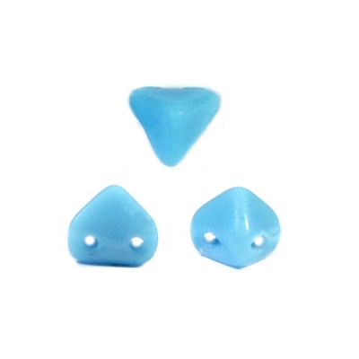 Perles en verre Super-Khéops® par Puca® 6 mm Turquoise Blue (x5g)