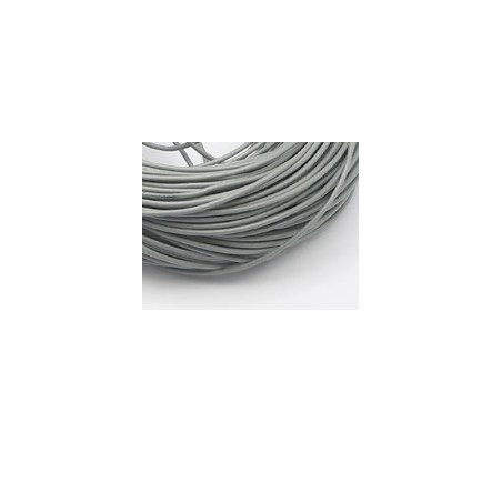 Cuir Gris 1,5mm (X1m)