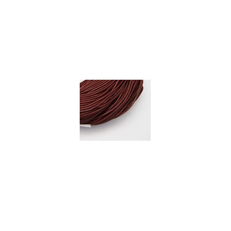 Cuir Dark Red 1,5mm (X1m) 