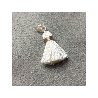 Pompon Polyester Ivoire 20mm (X1) Pompon Polyester Ivoire 20mm (X1)