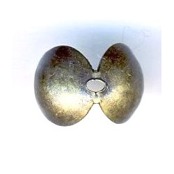 Cache noeud lisse Bronze 10mm(X1)