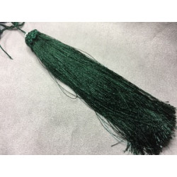 Pompon Polyester Vert 180X25mm (X1) 