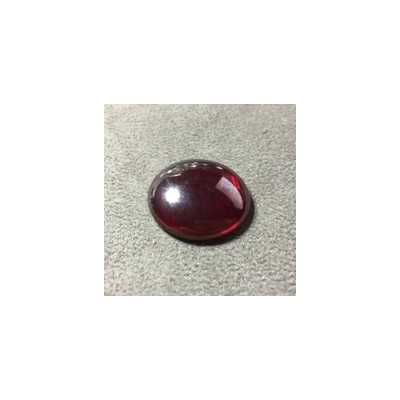 Cabochon Verre 25mm Opal Red Luster (X1) 