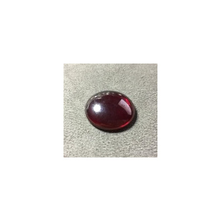 Cabochon Verre 25mm Opal Red Luster (X1) 