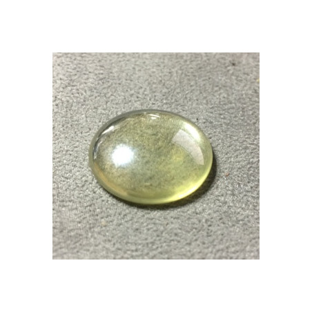 Cabochon Verre 25mm Lemon Opal Luster (X1)  