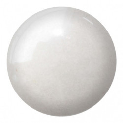 Cabochon Verre 25mm Opaque White Ceramic Look (X1) 