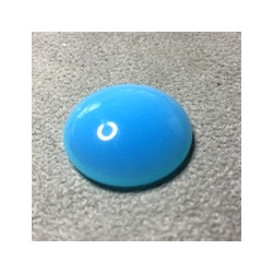 Cabochon Verre 25mm Blue Opal (X1)  