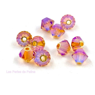 Toupies 4mm Topaz AB2X - réf. 5301 (x20) Toupies 4mm Topaz AB2X - réf. 5301 (x20)