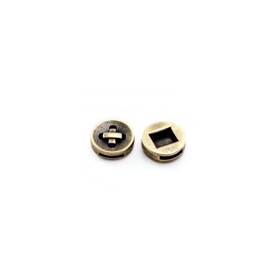 Passant Noeud Bronze 17mm (X1) Passant Noeud Bronze 17mm (X1)