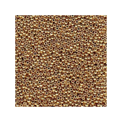 R15-4204 Rocaille 15/0 Galva Duracoat Champagne (x5gr) 
