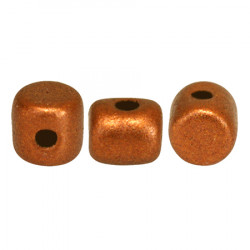 Perles Minos® Par Puca® Copper Gold Mat (x5gr)  