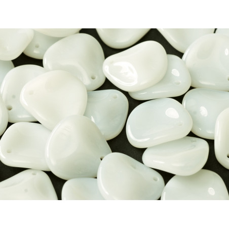Perle Pétale White Opal 8X7mm (X50)