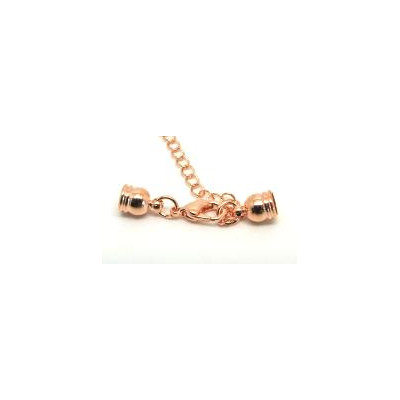 Embout Chaine Rose Gold 31X3mm (X1)