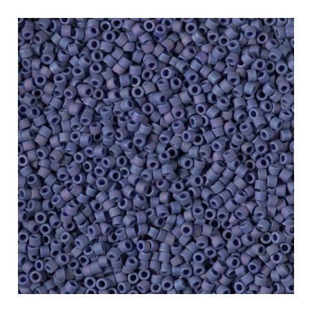 DB2319 DELICAS 11/0  GLAZED NAVY MAT AB (X5G)