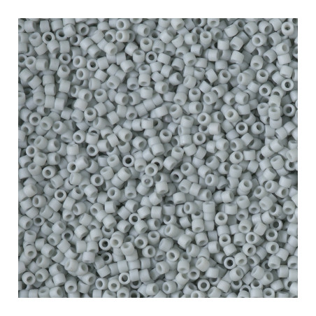 DB2281 DELICAS 11/0 GLAZED SHARK FIN MAT (X5G) 