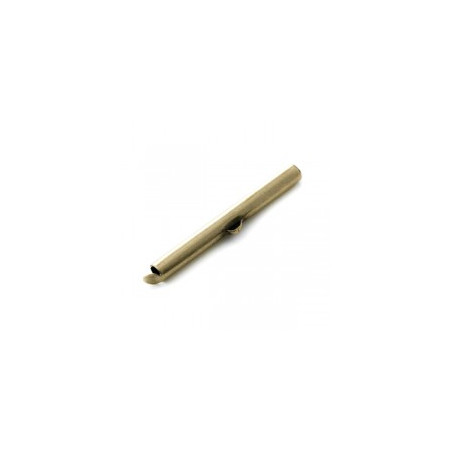 Embout Tube Bronze 40x4mm (x2)