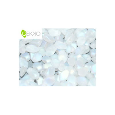 GEKKO 3 X 5 MM CRYSTAL AB MATTED (x5gr) GEKKO 3 X 5 MM CRYSTAL AB MATTED (x5gr)