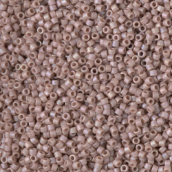 DB2305 DELICAS 11/0 GLAZED BEIGE MAT AB (X5G) 