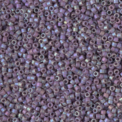 DB2322 DELICAS 11/0 GLAZED SEE LAVENDER MAT AB (X5G) DB2322 DELICAS 11/0 GLAZED SEE LAVENDER MAT AB (X5G)