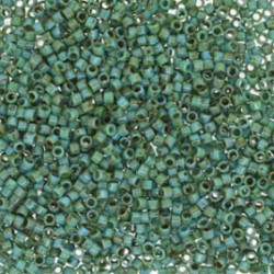 DB2264 Delicas 11/0 Opaque Turquoise Bleu Picasso (x 5gr) 