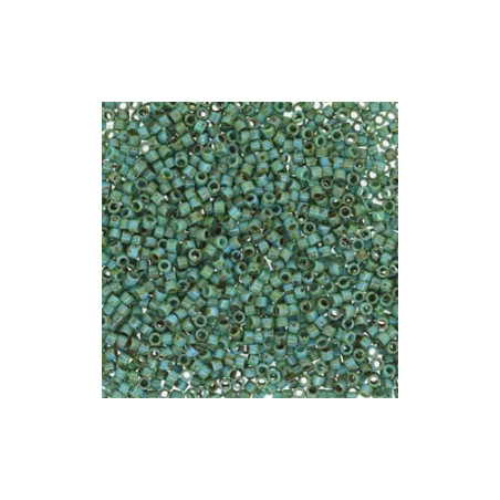 DB2264 Delicas 11/0 Opaque Turquoise Bleu Picasso (x 5gr) 