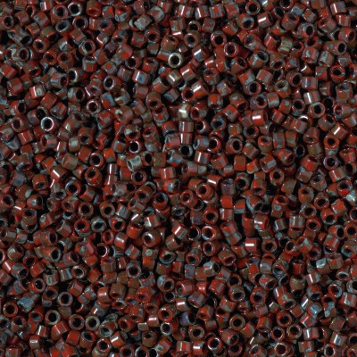 DB2263 Delicas 11/0 Opaque Red Picasso (x 5gr) DB2263 Delicas 11/0 Opaque Red Picasso (x 5gr)