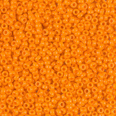 R11-0405 Rocailles 11/0 0paque Tangerine (x 10gr) R11-0405 Rocailles 11/0 0paque Tangerine (x 10gr)