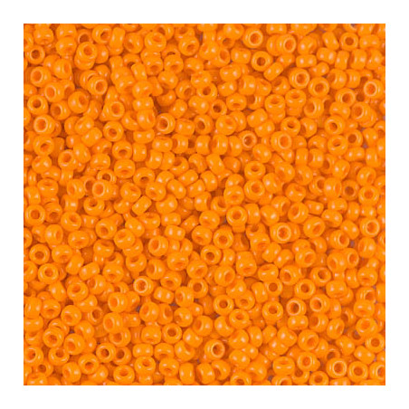 R11-0405 Rocailles 11/0 0paque Tangerine (x 10gr) 
