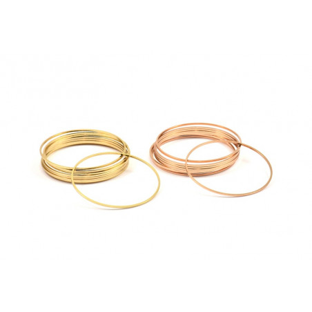 Support Rond Doré Rose 50X1mm(x1) 