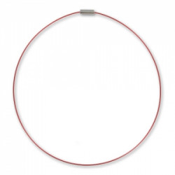 Tour de cou cable Fuchsia 40cm (x1)  