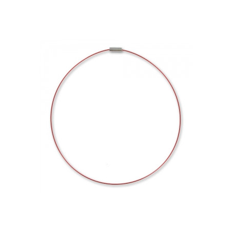 Tour de cou cable Fuchsia 40cm (x1)  