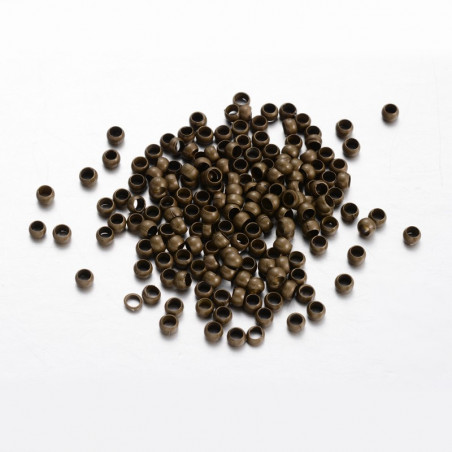 Perles à écraser Bronze 3mm (x1gr)  