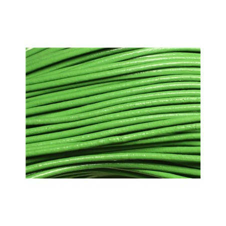 Cuir Vert Sapin 2mm (X1m) attention photo non contractuelle