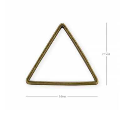 Support Triangle Bronze 24mm (x1)  