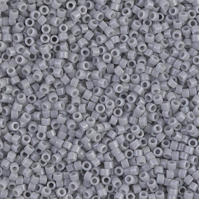 DB1139 Delicas 11/0 Opaque Ghost Grey (x 5gr) DB1139 Delicas 11/0 Opaque Ghost Grey (x 5gr)