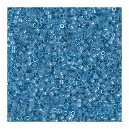 DB1761 Delicas 11/0 Sparkling sky Blue lined Opal AB (x 5gr) 
