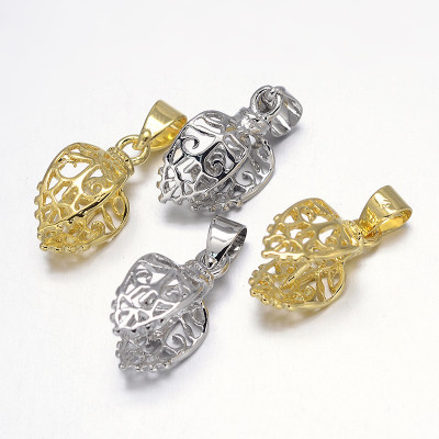 Bélière Estampe Vieil Argent18X8X10mm(X1) Bélière Estampe Vieil Argent18X8X10mm(X1)