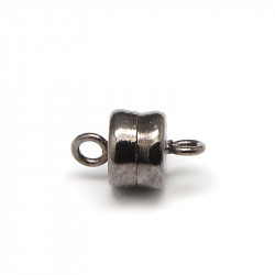 Fermoir Magnétique Hématite 10X6mm(X1) 