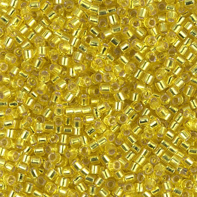 DBM-0145 Délicas 10/0 Silver Lined Yellow (x 5gr)  