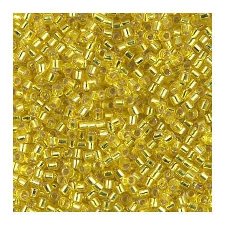DBM-0145 Délicas 10/0 Silver Lined Yellow (x 5gr)  