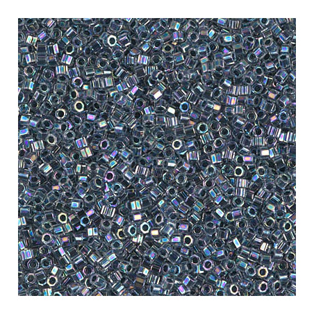 DBC0085 Delicas 11/0 Blue Lined Aqua Hex Cut (x 5gr)  